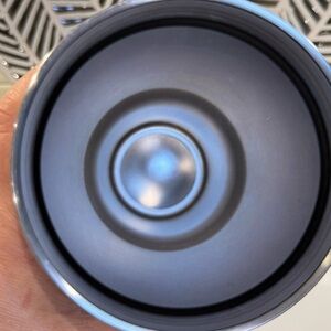 Yeti coffee mug holds 14 oz Sleek Stainless Tumbler Interior